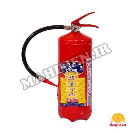 کپسول آتش نشانی پودر و گاز 6 کیلویی دژ