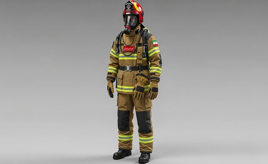 لباس آتش_ نشانی